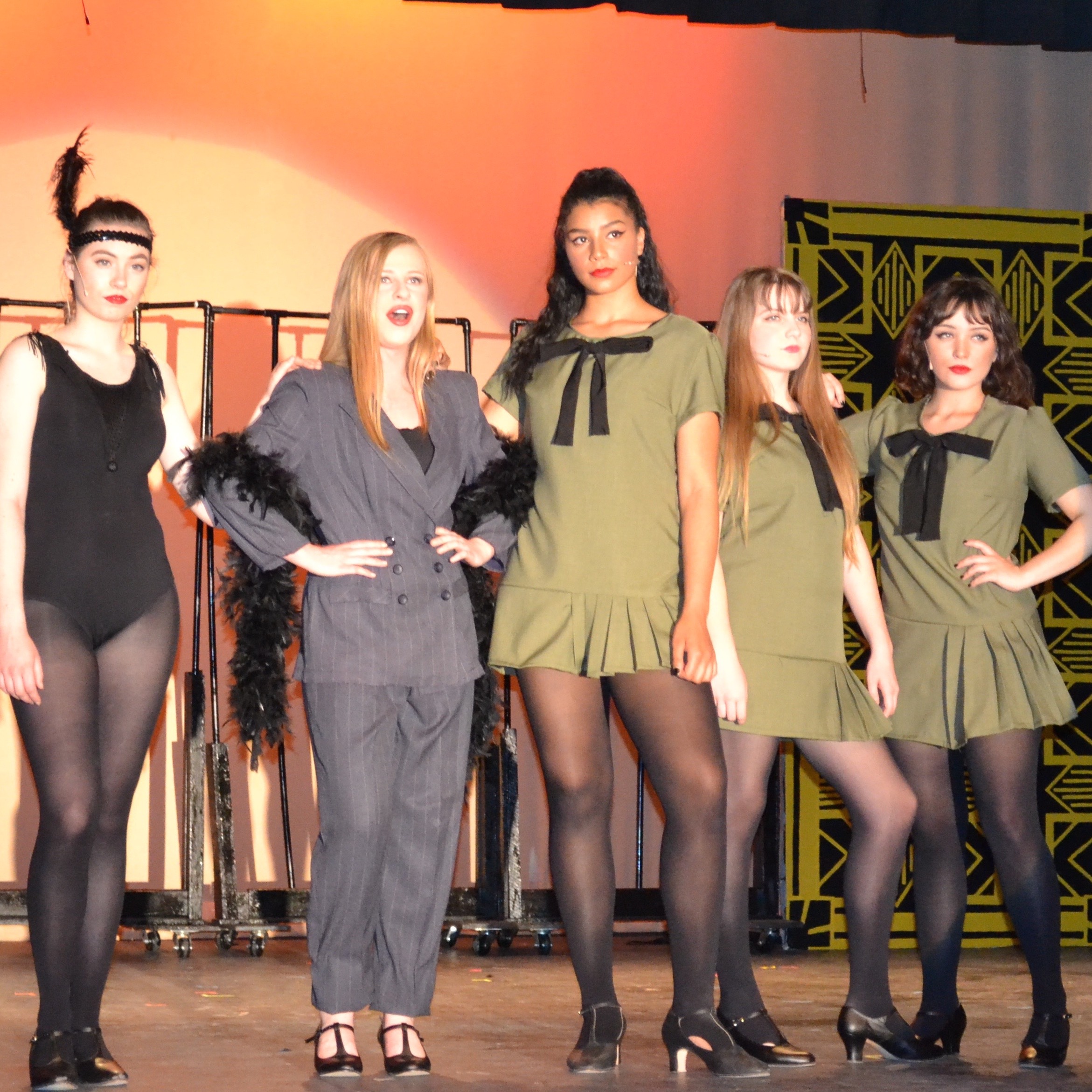 Sarah Enzminger's costume design for the theater production of Chicago