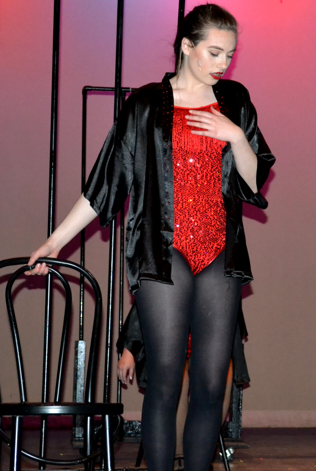 Sarah Enzminger's costume design for the theater production of Chicago