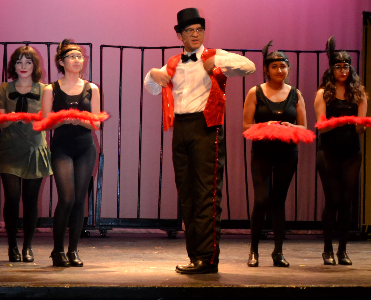 Sarah Enzminger's costume design for the theater production of Chicago