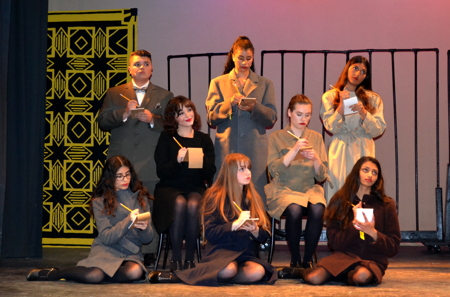 Sarah Enzminger's costume design for the theater production of Chicago