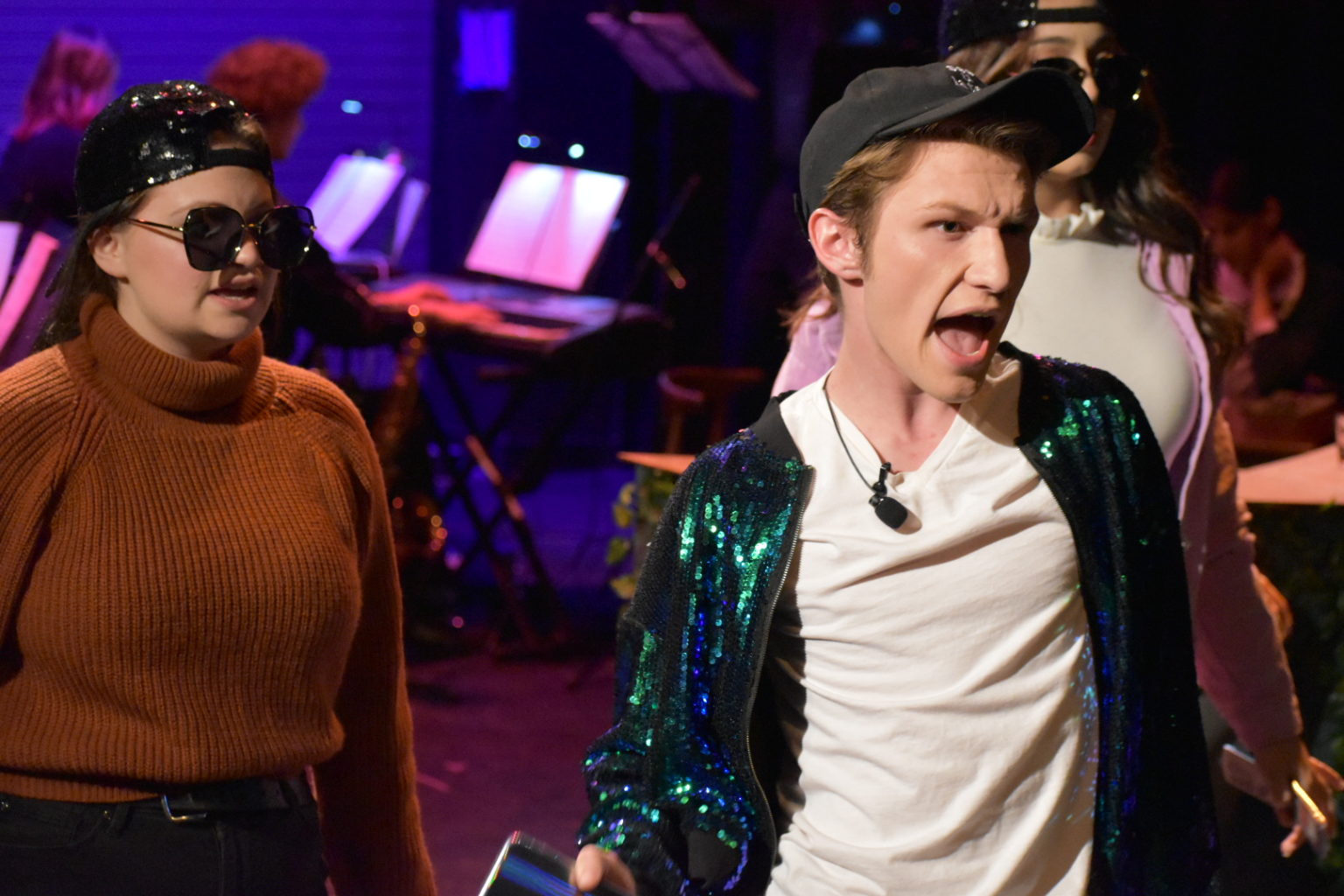 Sarah Enzminger's costume design for the theater production of First Date