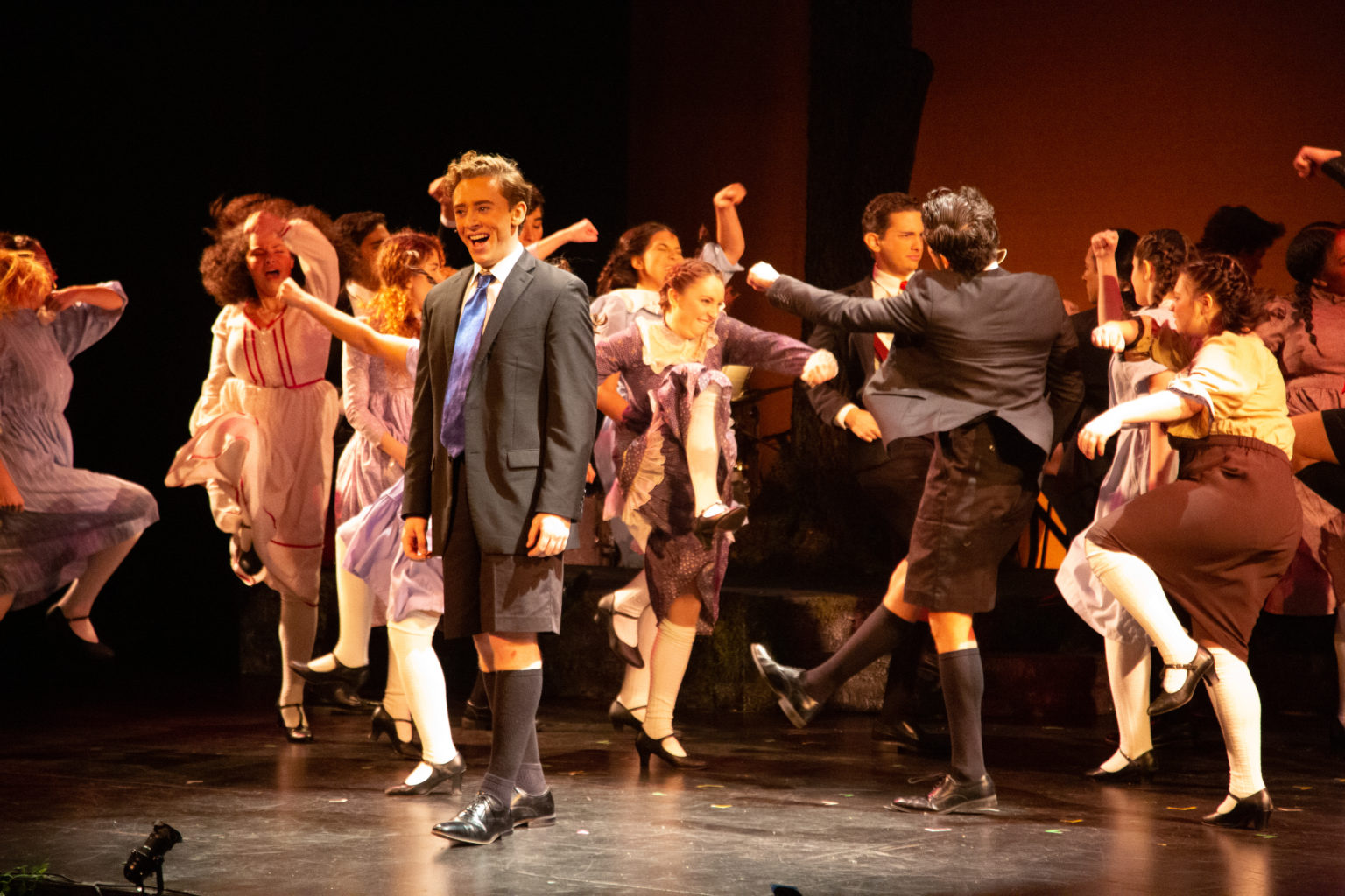 Sarah Enzminger's costume design for the production of spring awakening