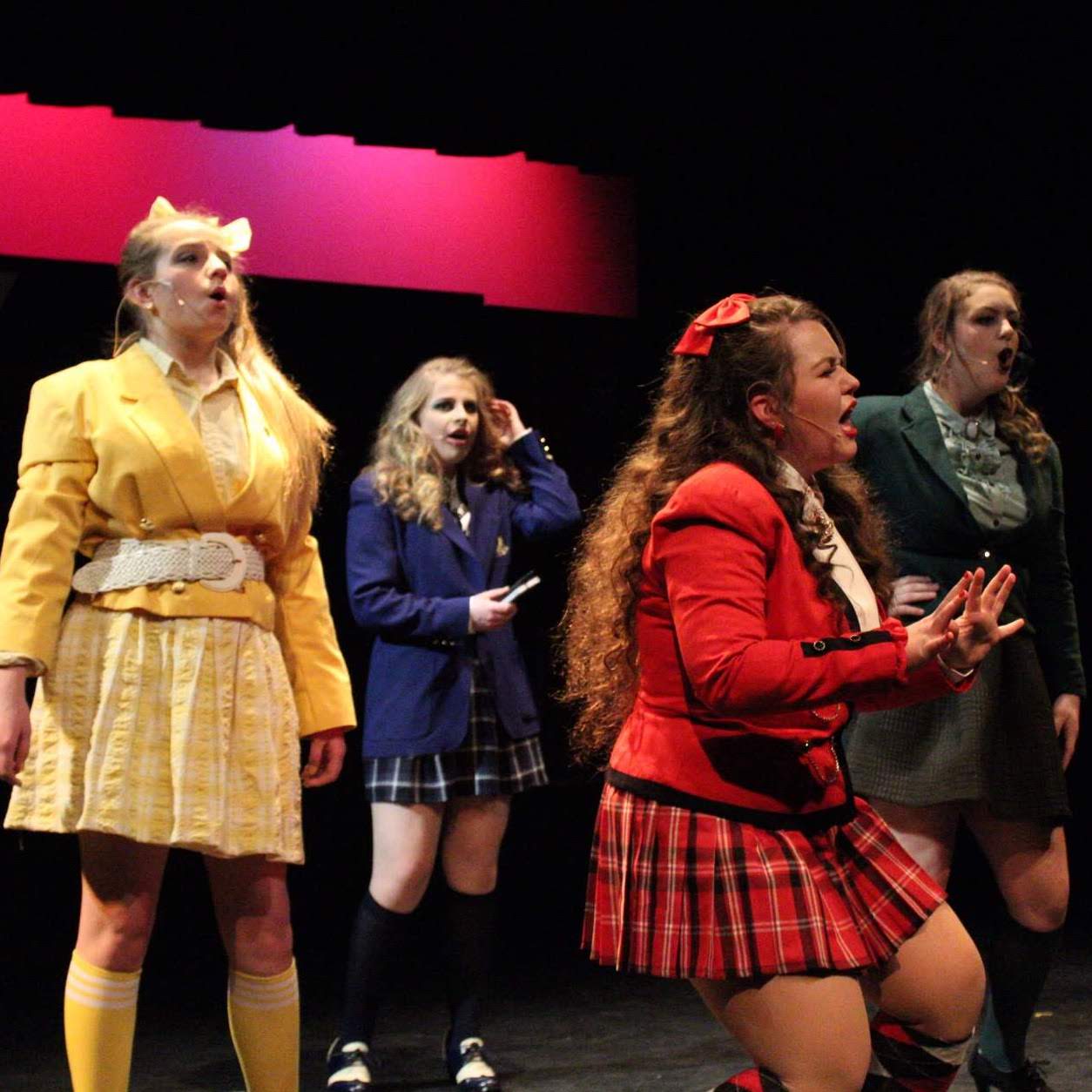 Sarah Enzminger's costume design for the theater production of Heathers