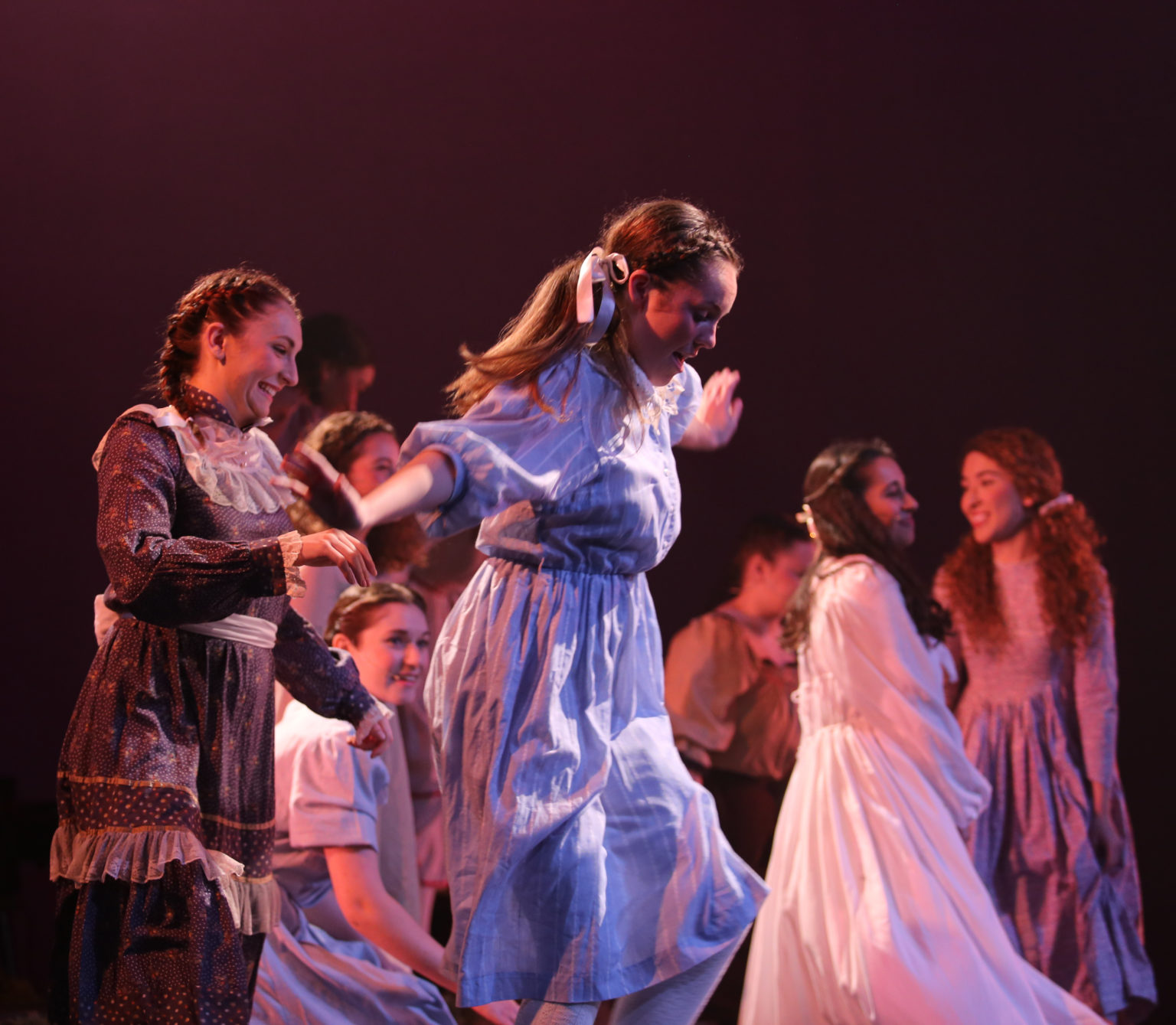 Sarah Enzminger's costume design for the production of spring awakening