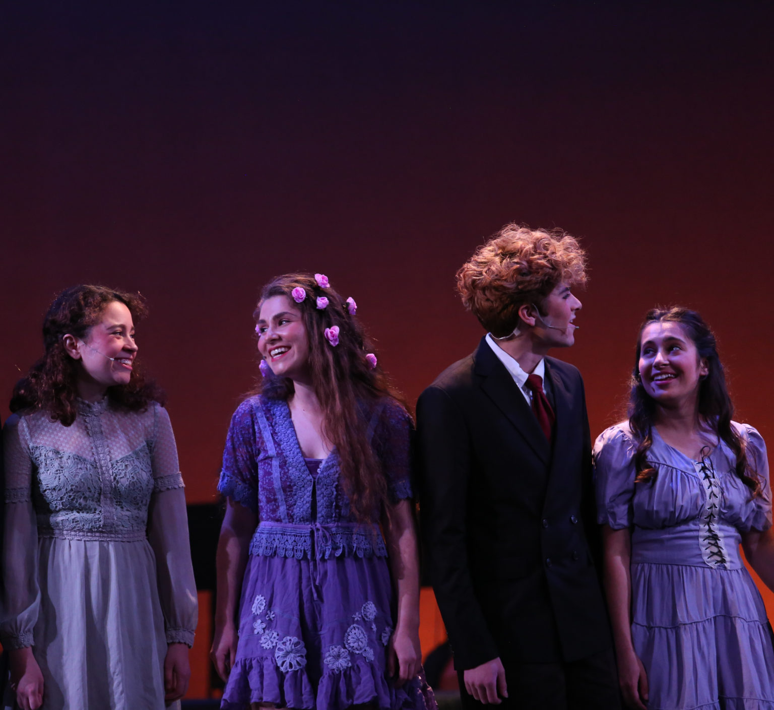 Sarah Enzminger's costume design for the theater production of spring awakening