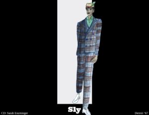 Sarah Enzminger's costume design for the theater production of Detroit '67