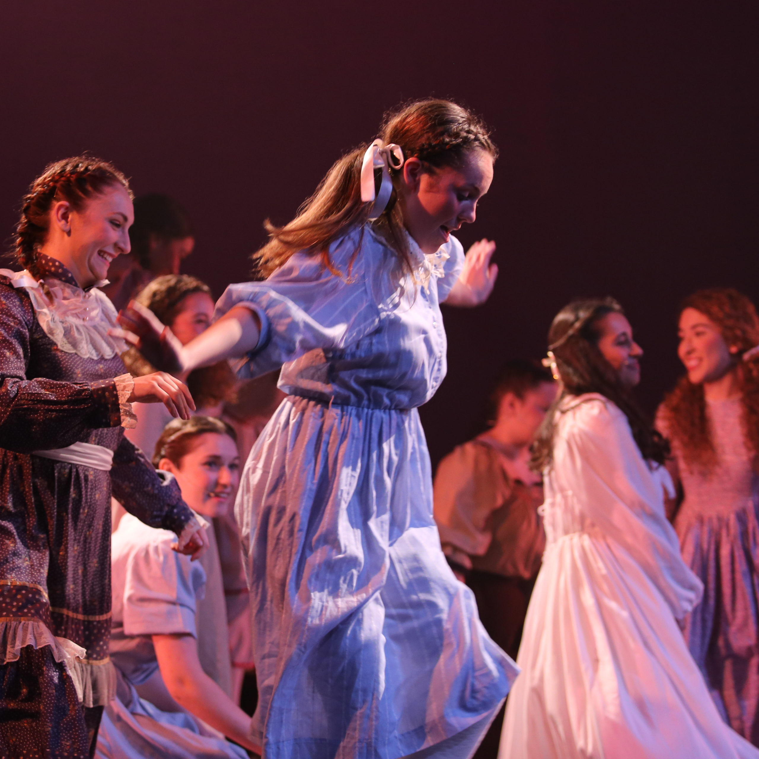 Sarah Enzminger's costume design for the theater production of spring awakening